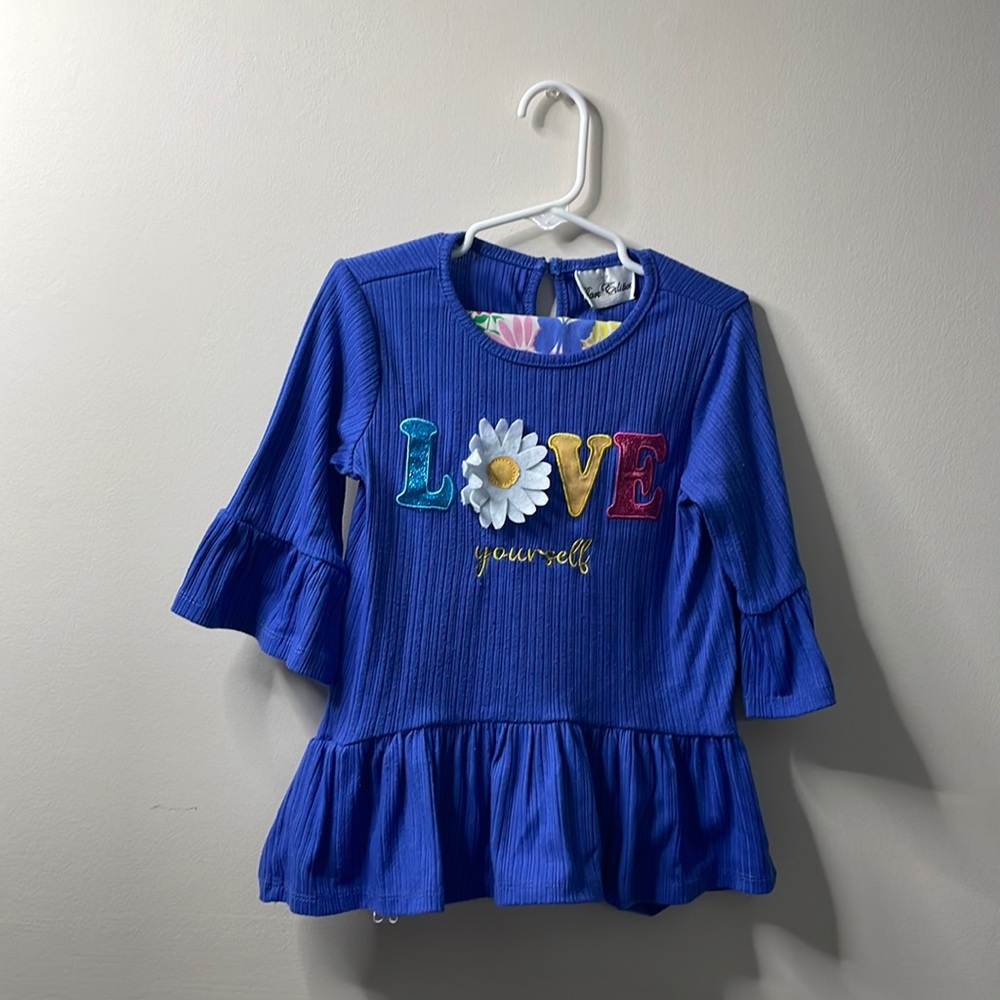 Rare Editions girls matching set. Size 6.